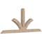 Ekena Millwork Richland Smooth Timber Gable Bracket, Douglas Fir, 108"W x 45"H x 5 1/2"D x 5 1/2"F, 10/12 Pitch GBW108X45X0606RIC00SDF - alternate 4